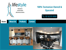 Tablet Screenshot of lifestylewardrobestas.com.au